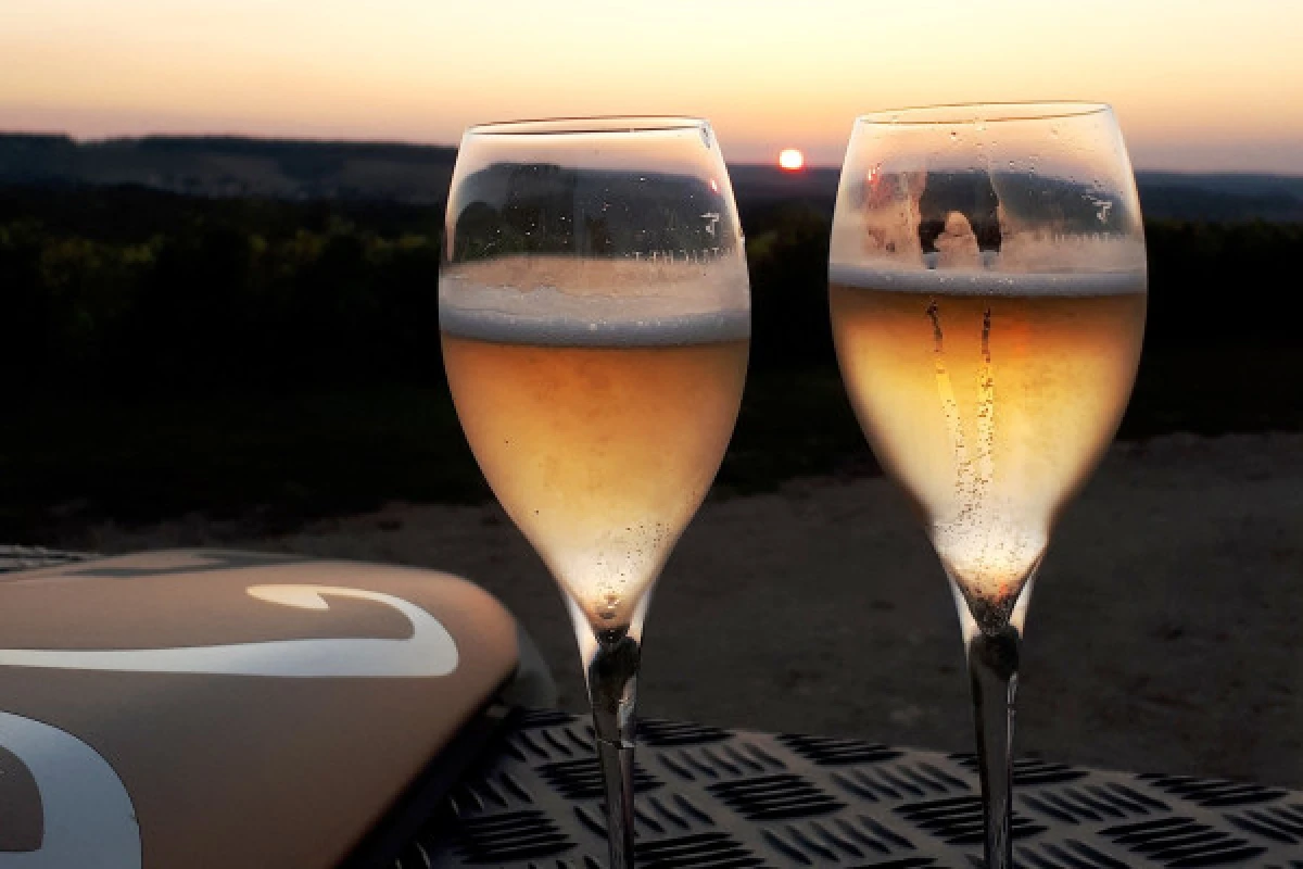 La Sunset, Champagne et coucher du soleil vue sur Reims - Exploregion