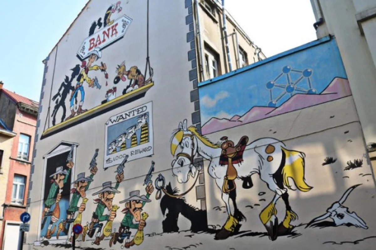 Les Murs qui Parlent : Street Art et BD à Bruxelles - Exploregion